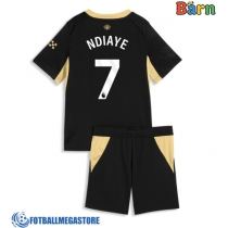 Fotballdrakt Barn Manchester City Iliman Ndiaye #7 Bortedraktsett 2026-27 Kortermet (+ Korte bukser)